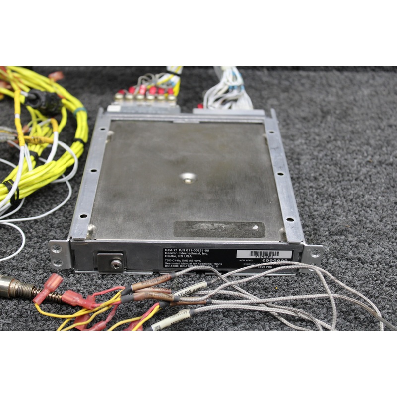011-00831-00 Garmin GEA-71 Engine Interface Unit w Tray, Probes, Switches, Mod