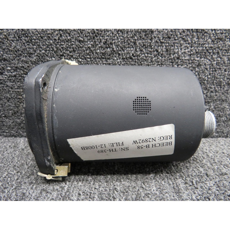 1U236-001-1 (Alt: 96-384059-3) Edo-Aire Dual Tachometer Indicator (Rounded Face)
