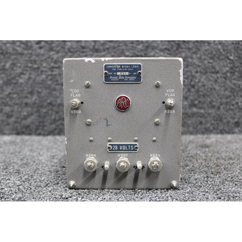 B-13A-1 Aircraft Radio Corp Signal Converter Unit (Volts: 28)