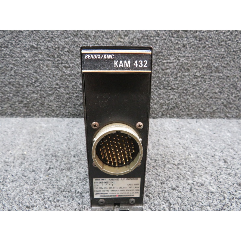 065-0091-04 Bendix King KAM-432 A/P Monitor With Mod (Volts:115)