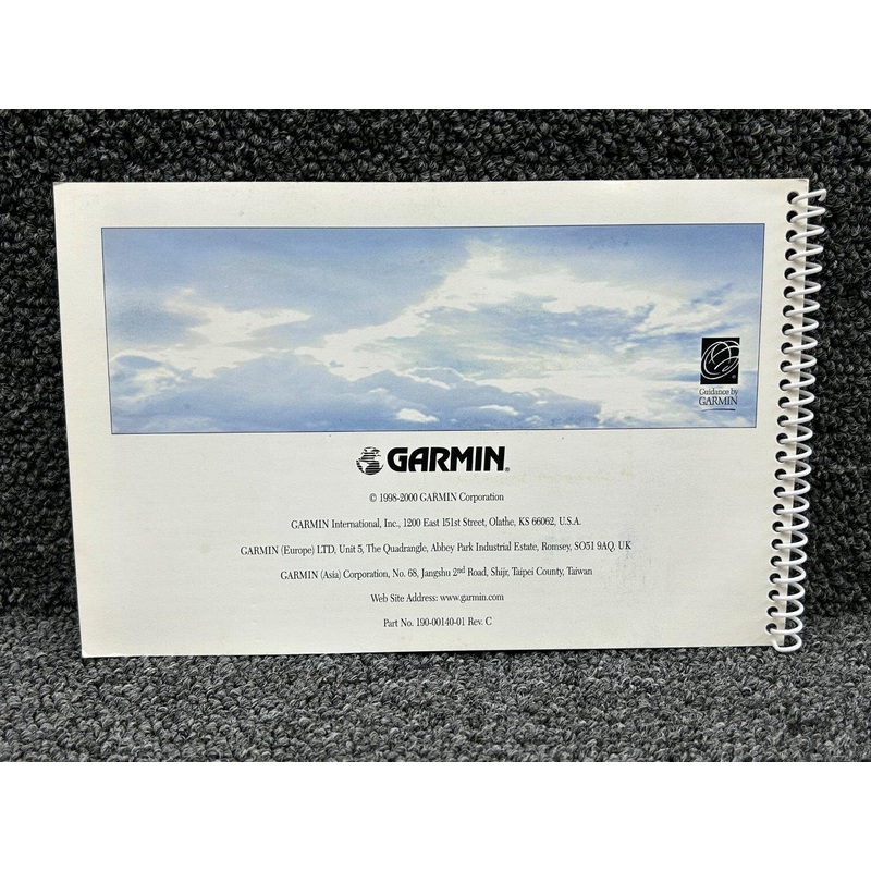 190-00140-01 Garmin GNS-430 Quick Reference Guide Booklet (Revision C)