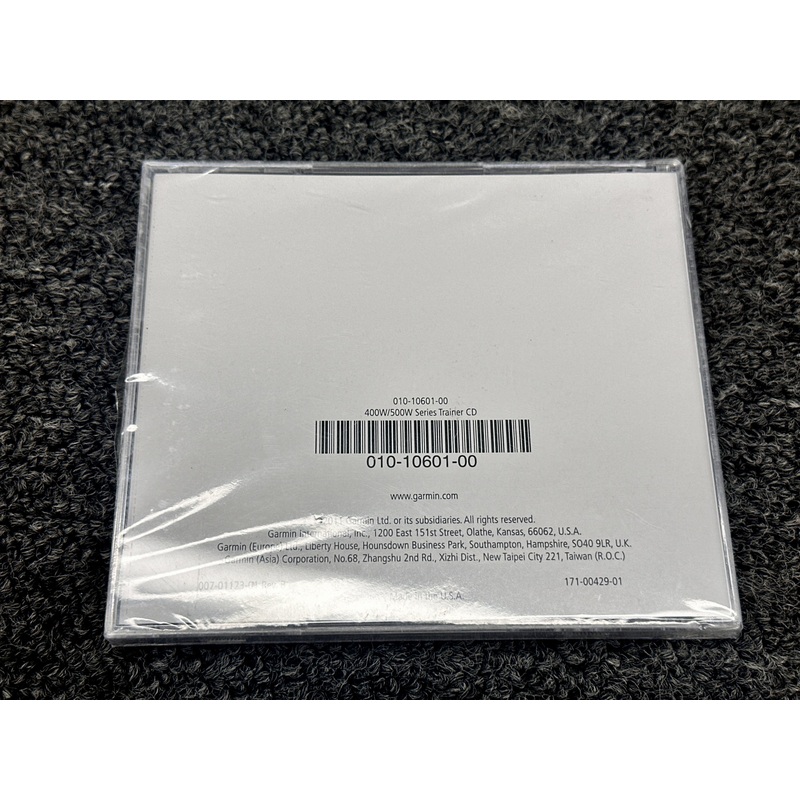 007-01123-01 Rev. B Garmin GNS 400W, 500W Series Trainer Disc (NOS)