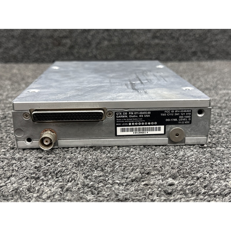 011-00455-00 Garmin GTX-330 Mode S Transponder Assembly (11-33V) (SA)