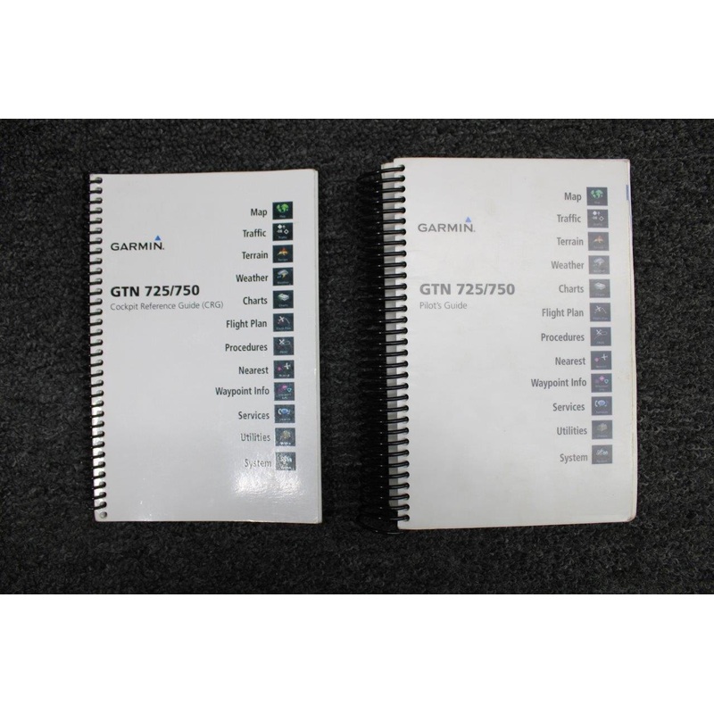 190-01007-03, 190-01007-04 Garmin GTN 725/750 Pilot and Reference Guides