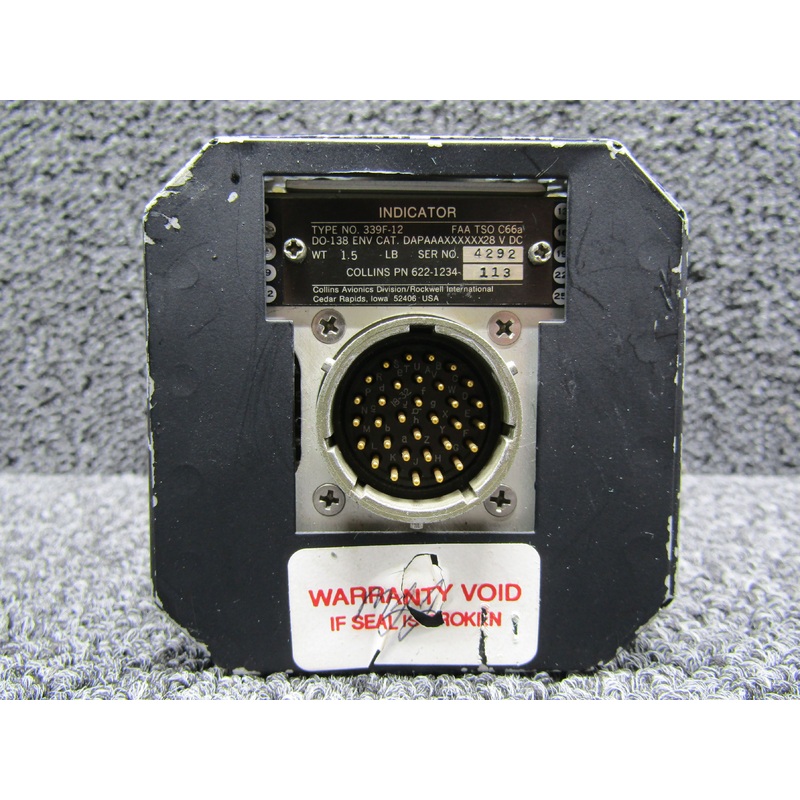 622-1234-013 Collins 339F-12 DME Indicator Unit