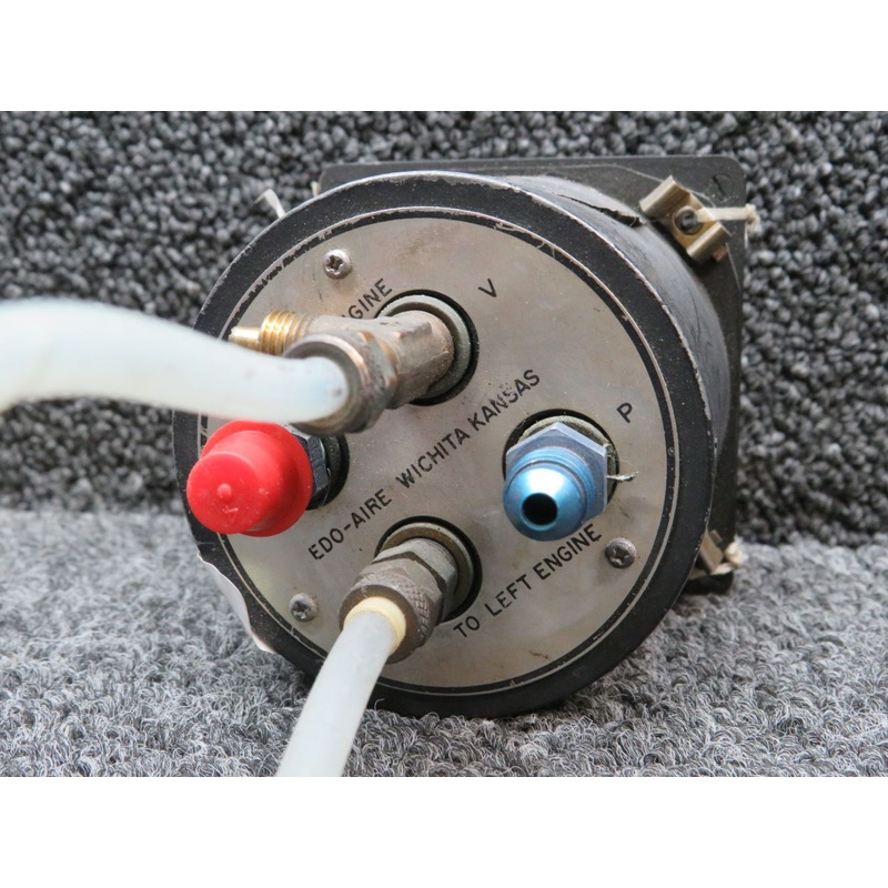 IU028-204-8 (Alt: 96-384069-1) Edo Aire Dual Fuel Flow Indicator