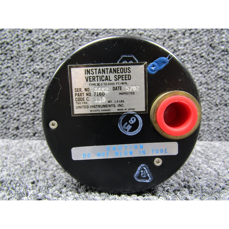 7160 United Instruments Instantaneous Vertical Speed Indicator (Code: C.130)
