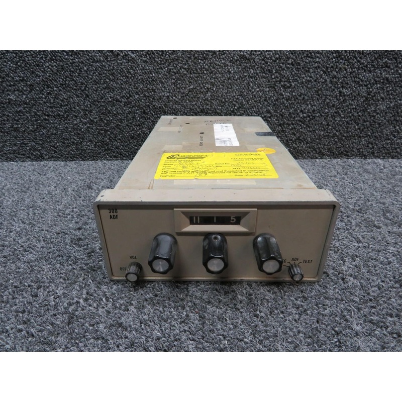 41240-0001 ARC R-546E ADF Receiver with Mods, Tan Plate (Cracked Knob, Core)