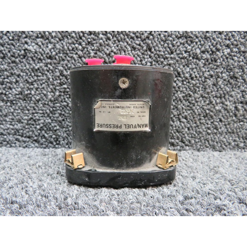 6080-H47 United Instruments Dual Manifold and Fuel Pressure Indicator