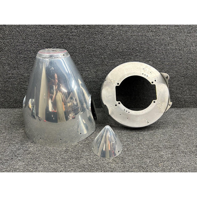 C-2285-6P, C2283-5 Beech E-55 Propeller Spinner and Bulkhead Assembly with Cap