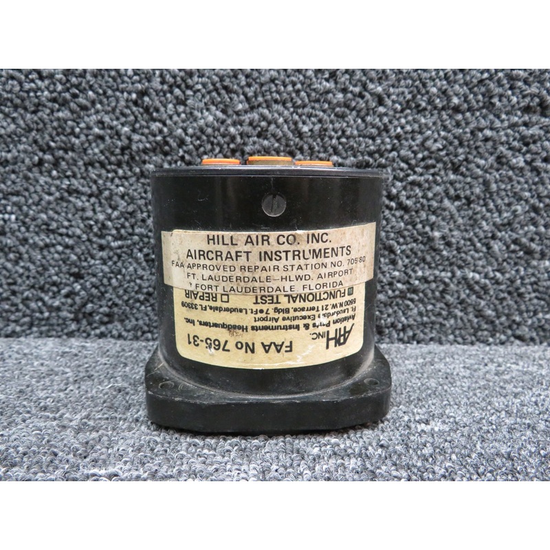 C662007-0104 (Alt: 6060-CM0104) United Instruments Dual Fuel Flow Indicator