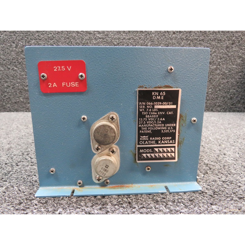 066-1029-00-01 King Radio  KN-65 DME Unit ( Volts: 14 or 28)