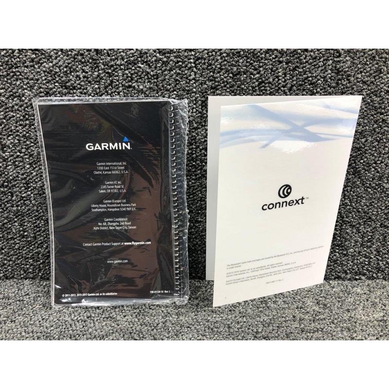 190-01134-14 Rev. L Garmin GMA 350H, 350HC Pilots Guide Book (New Old Stock)