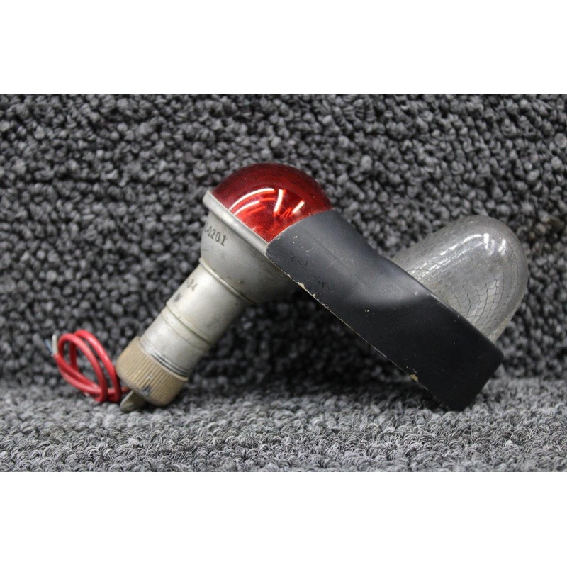 30-0009-34 (Alt: C622001-0201) Grimes Wing Position Light with Shield LH