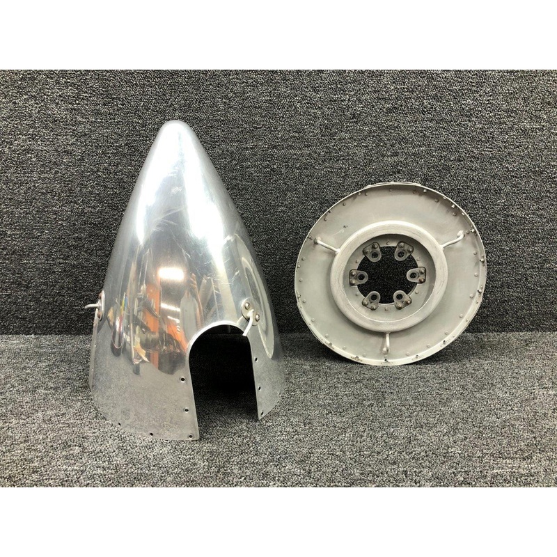 96-960008-15, D3607, D3608 Beech 95-C55 Propeller Spinner Assembly with De-Ice