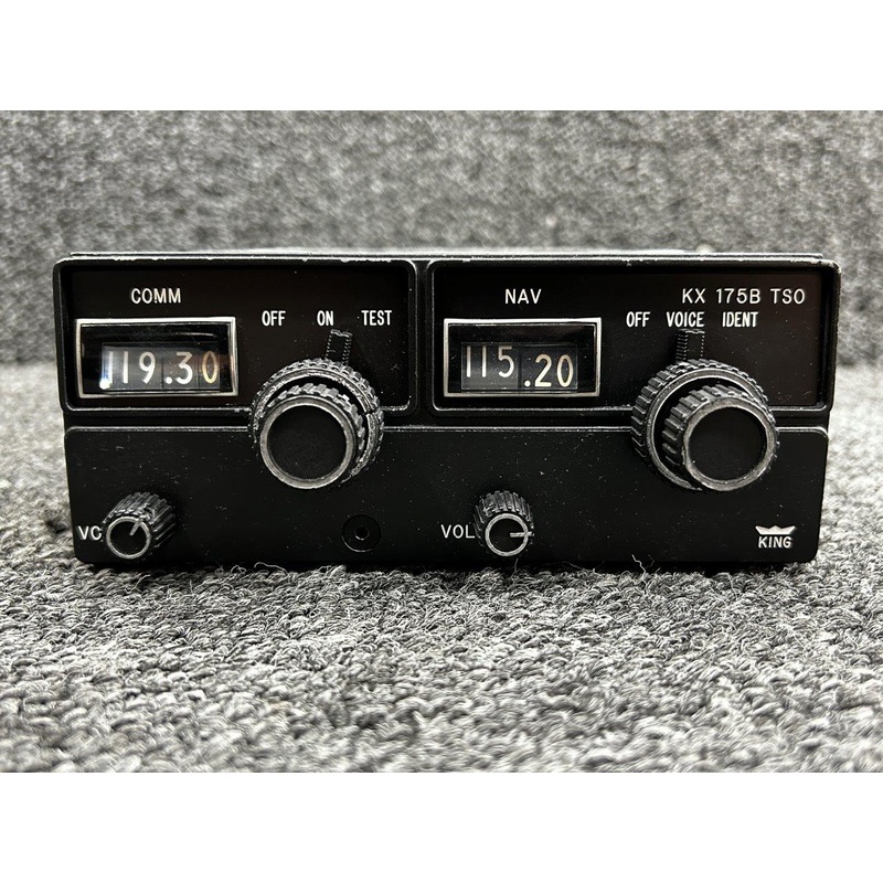 069-1019-00 King K-175B Navigation, Communication Radio with Tray and Mods (14V)