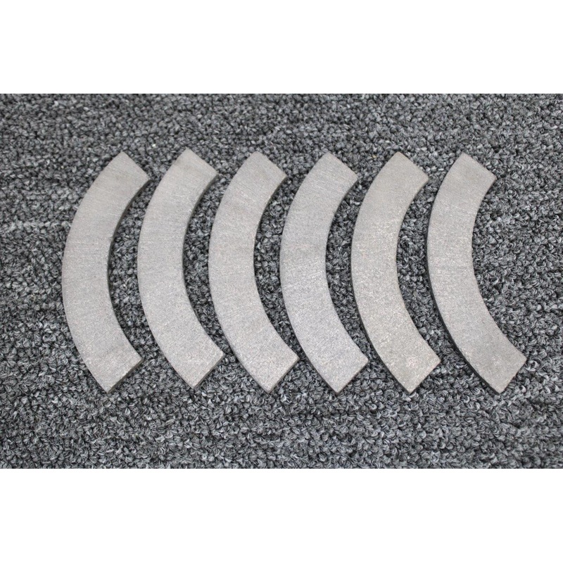 66-15 (Use: 066-01500) Cleveland Brake Lining Set of 6 (New Old Stock)