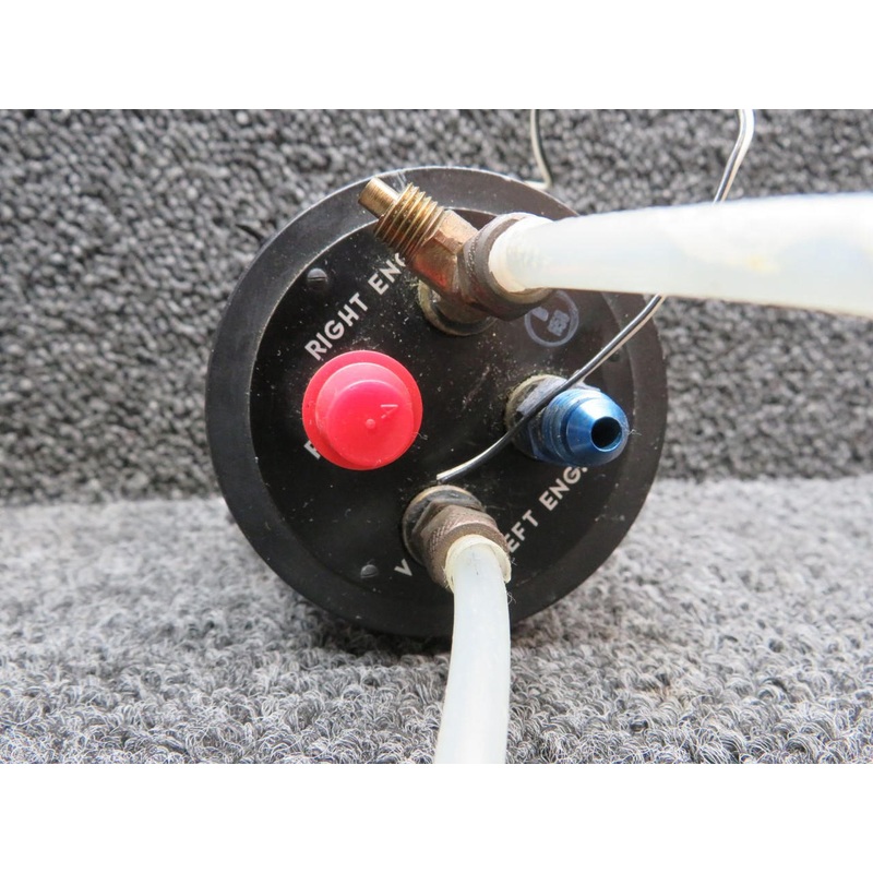 96-384069-1 (Alt: 6060-691) United Instruments Dual Fuel Flow Indicator