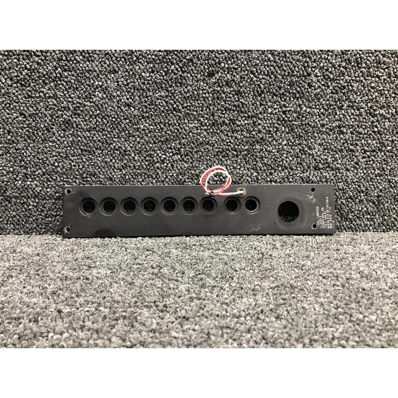 35-380126-3 (Alt: 95-0282-3) Beech F33A Grimes Switch Panel LH (Lighted 12V)