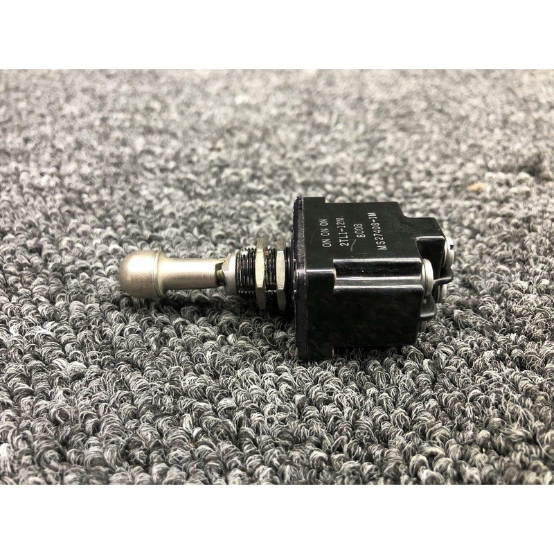 MS27408-1M (MPN: 2TL1-12M) Beechcraft A36TC Auxiliary Fuel Pump Switch (28V)