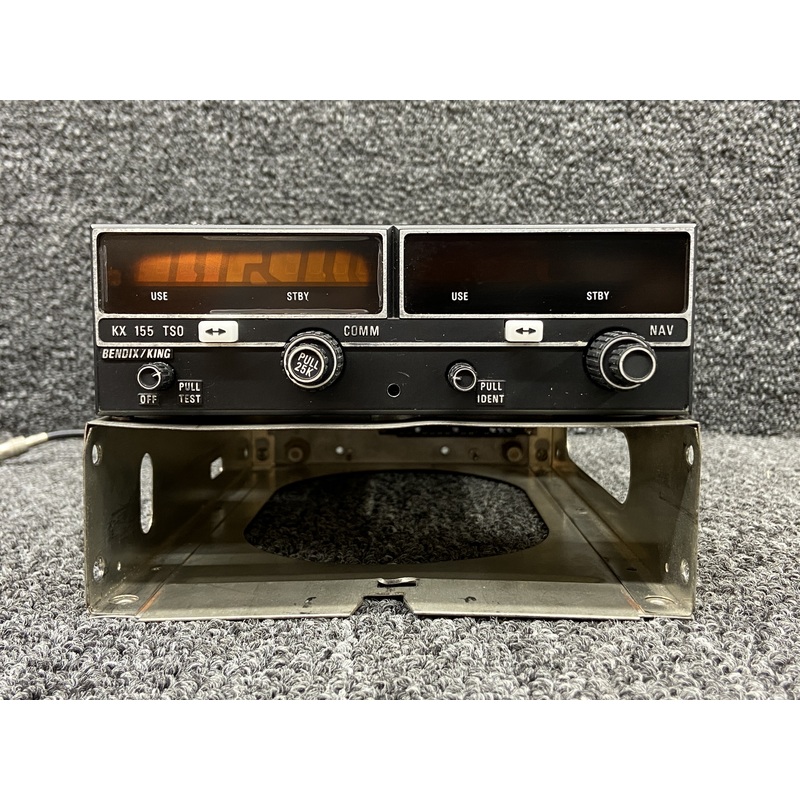 069-1024-42 Bendix KX-155 VHF Communication, Navigation Radio w Glideslope (14V)