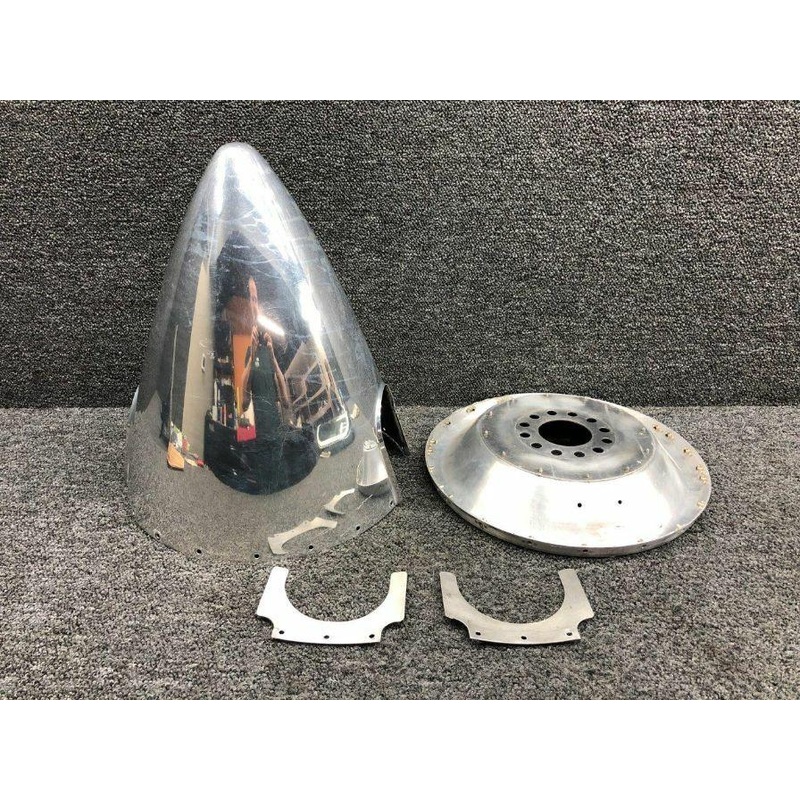 D-3290 / D-7713-1 Beechcraft H35 Propeller Spinner 2-Blade Assy W/ Bulkhead