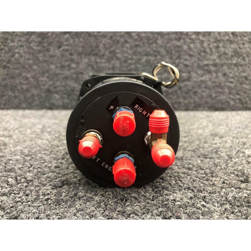6221 United Instruments Fuel Pressure Indicator, Lighted (24V)
