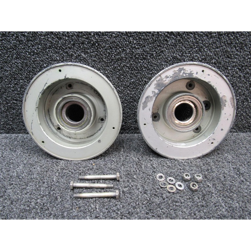 40-78B Cleveland 5.00-5 Main Wheel Assembly W/ Magnaflux & 8130-3