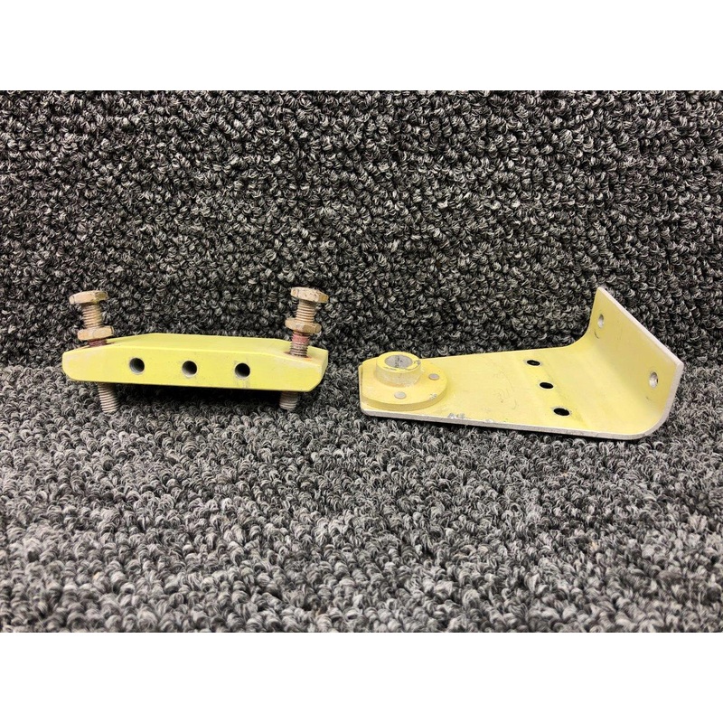 002-440024-23, 002-440024-25 Beechcraft 58 Bracket and Block Rudder Stop