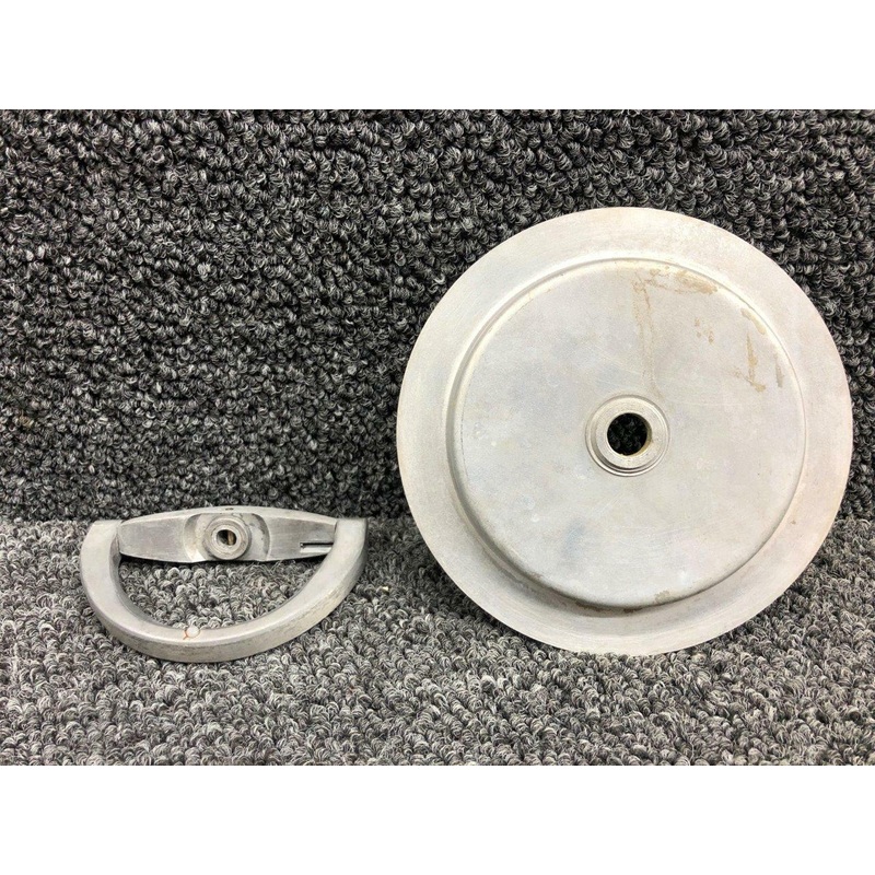 DY1399-4 Beechcraft 95-B55 Baggage Door Handle Outside Aft W/ Pan