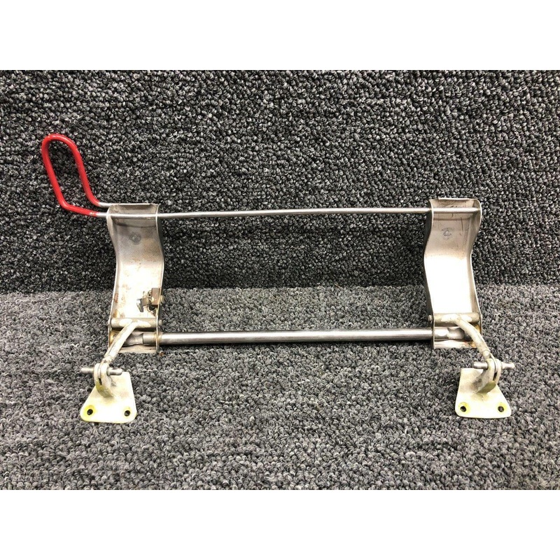 002-430055-1 Beech 95-B55 Window Latch LH W/ Handle, Links, Supports, & Pins