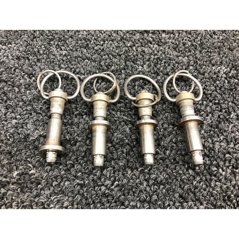 NAS1334S6S10F Beechcraft 95-B55 Seat Pin Quick Release Set of 4