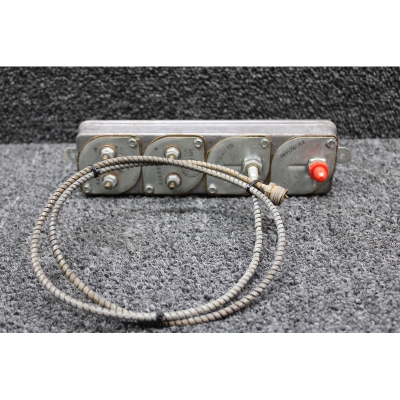 0413378-1 Stewart Warner Instrument Gauge Cluster Assembly (Volts: 12)