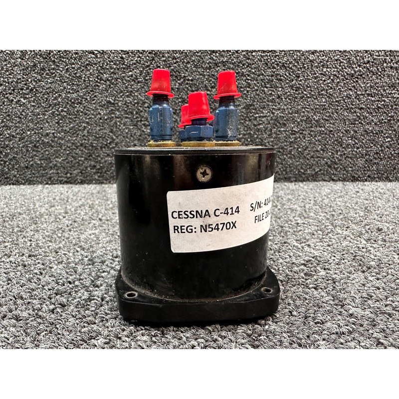 6060-2101 (Alt: C662020-0101) United Instruments Dual Fuel Flow Indicator