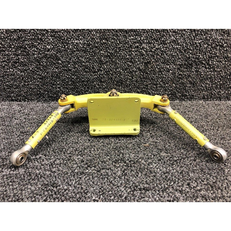 002-410039-3, 002-410056-2 Beech F33A Rudder Pedal Bellcrank Assembly RH