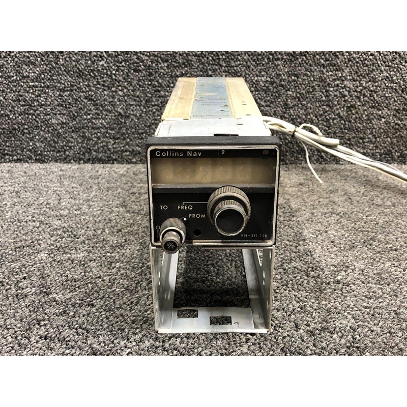 622-2080-011 Collins VIR-351 Navigational Receiver Radio has Tray (14V)