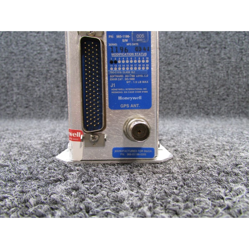 965-1198-005 Bendix King KGP-560 EGPWS Unit with Mods