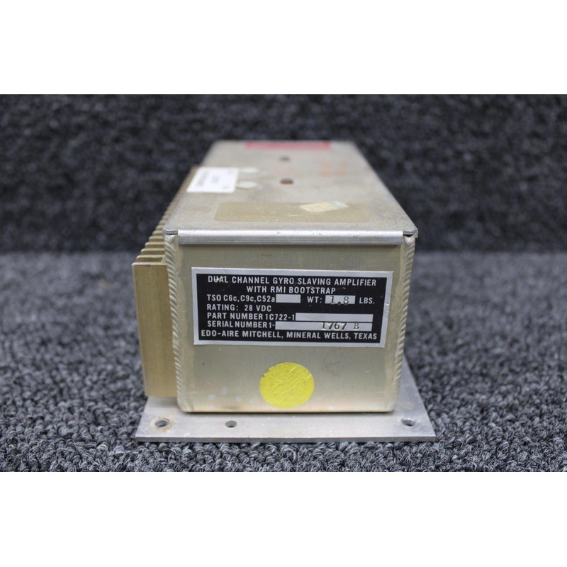 1C722-1 (Alt: 44720-0002) Edo-Aire Gyro Slaving Amplifier with Mods (28V)