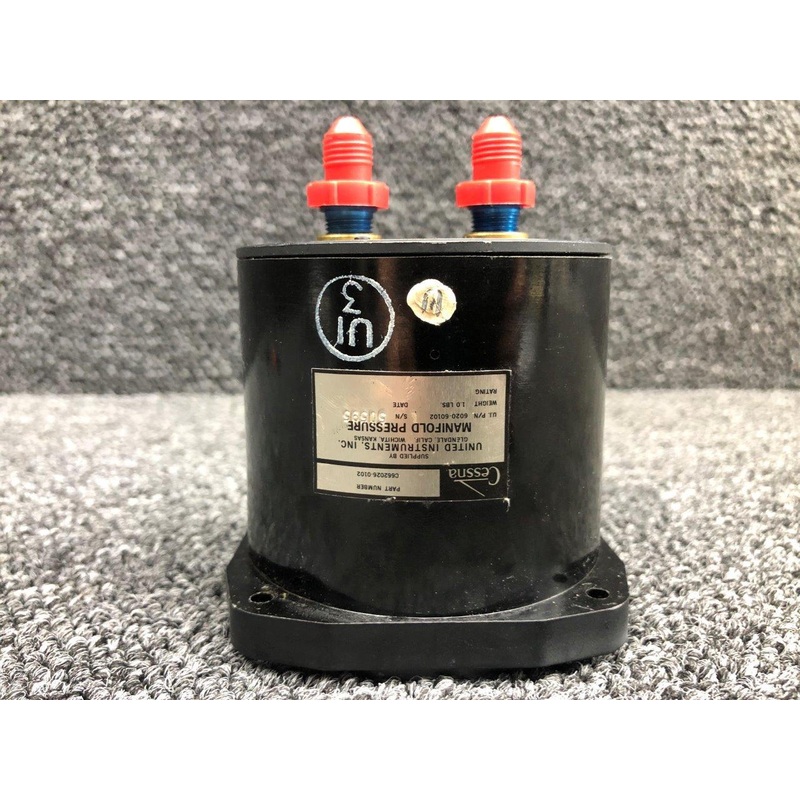 6020-60102 (ALT: C662026-0102) United Instruments Manifold Pressure Indicator