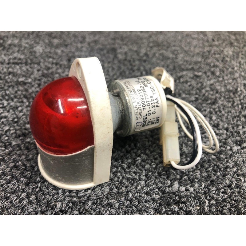 01-0770082-12 Whelen 7008212 LED Wing Position Light LH (Volts: 28)