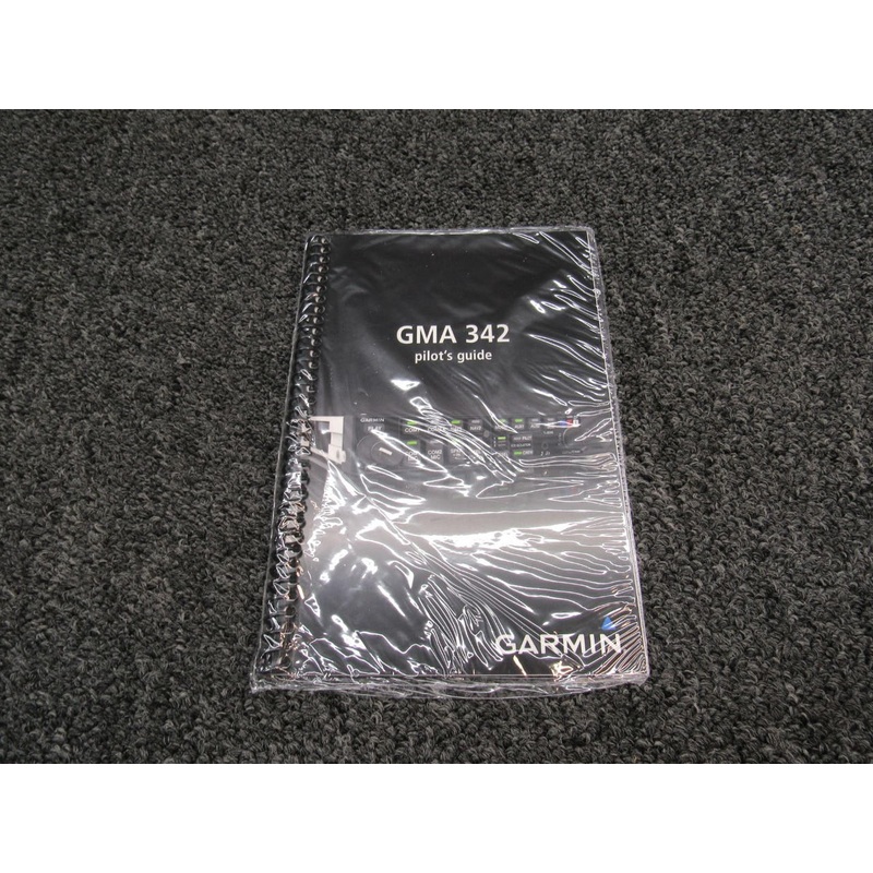 190-01878-00 Rev. C Garmin GMA-342 Pilot’s Guide 2016-2018 (NEW OLD STOCK)