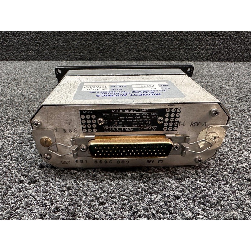 622-1738-002 Collins 913Y-1 Mode Selector Unit