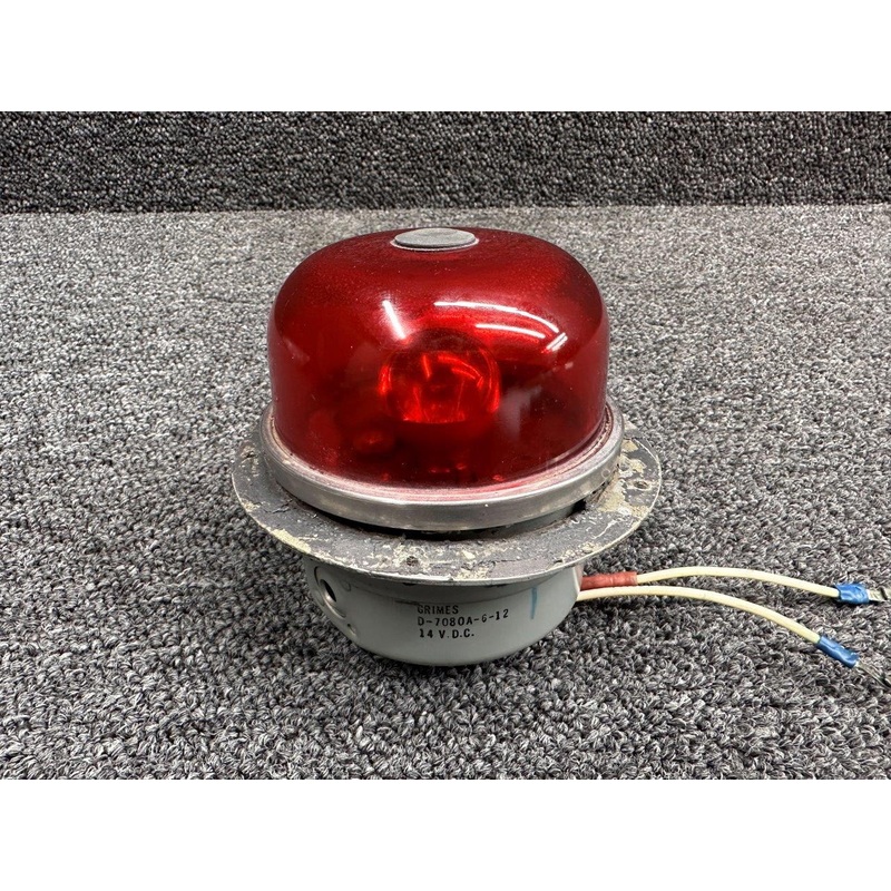 D-7080A-6-12 Grimes Rotating Beacon Light Assembly (Volts: 14) (CORE)