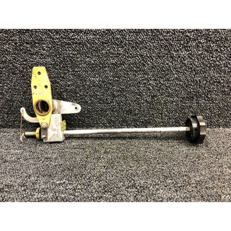 47414-1 / 47401-1 Rockwell 112A Rudder / Nose Wheel Trim Assy W/ Bellcrank
