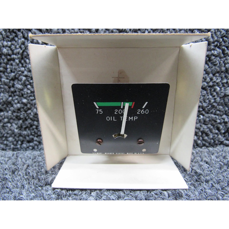 442646-P Stewart Warner Oil Temperature Indicator (New Old Stock) (SA)