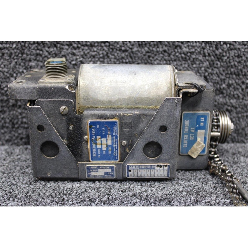 45850-4016 ARC PA-495A-2 Servo Actuator Assembly with Mount and Mods (28V)