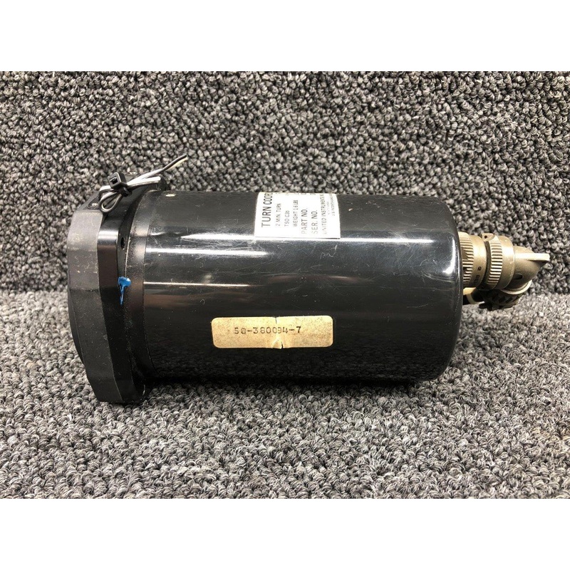 9010 (Code: N.14) United Instruments Turn Coordinator Indicator (Lighted: 28V)