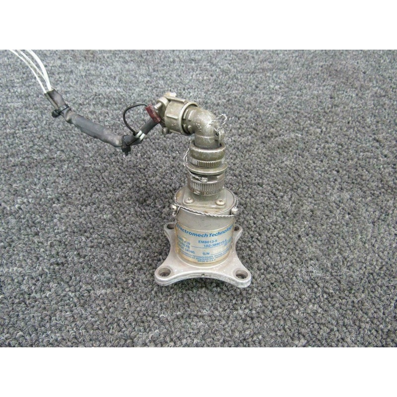 EM8013-5 (Alt: 102-389015-5) Beech 58 Electromech Tech Tachometer Transducer