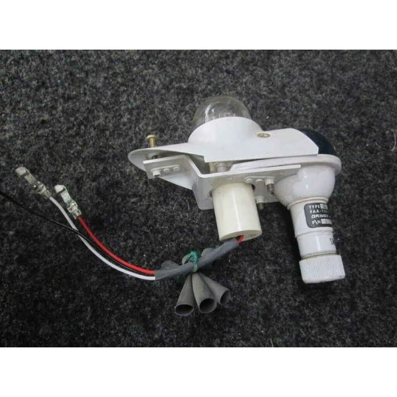 30-0573-2 Grimes Forward Position Light (14V, Green) (New Old Stock) (Y17) (14V)
