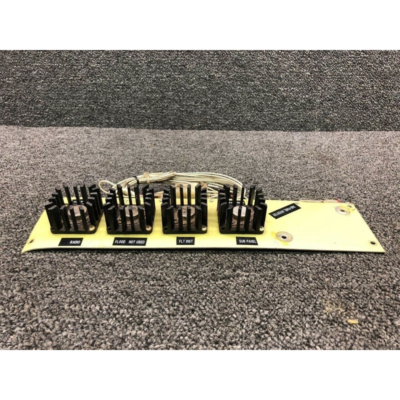 002-364042-25, 132404-11 Beechcraft A36TC Heat Sink Panel (Minus Inverter)
